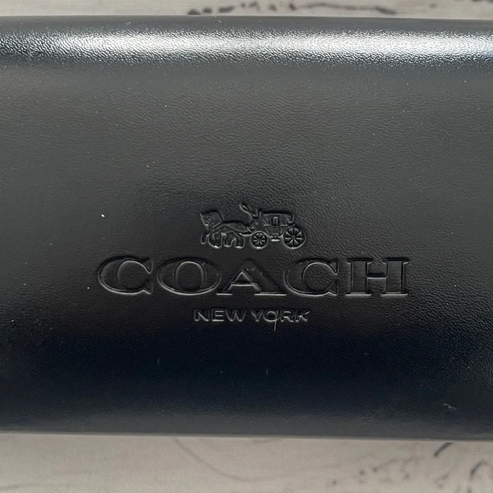 Coach Classic Black Eyeglass Holder Preowned